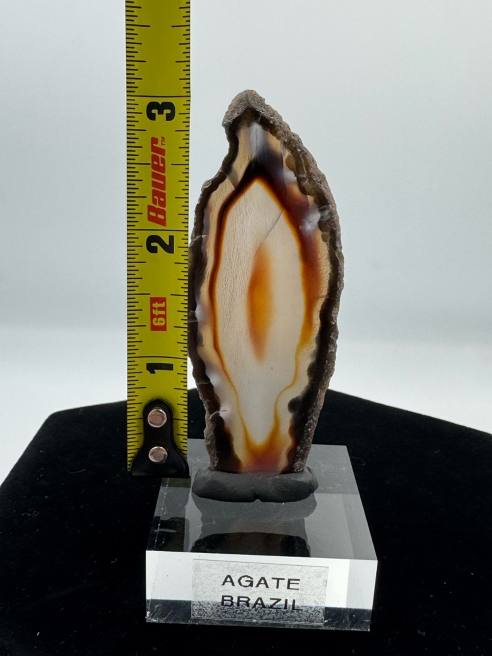 Brazilian Agate Slice - Picture 2 of 4